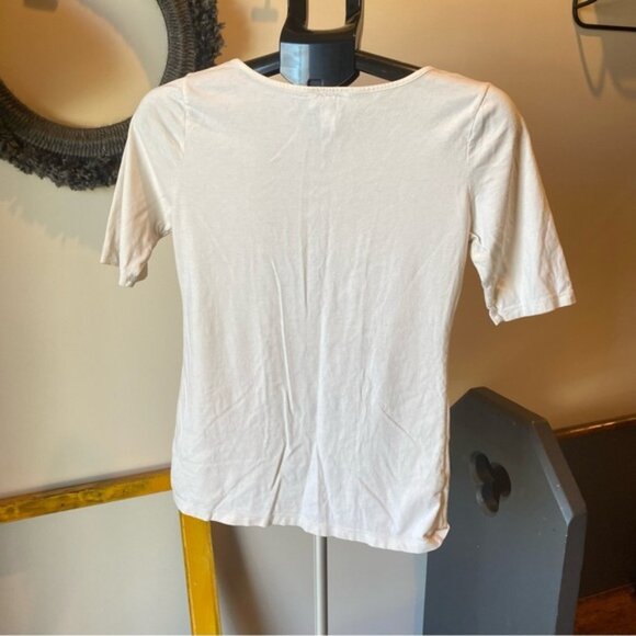 Elegant Cream Top - Picture 3 of 3